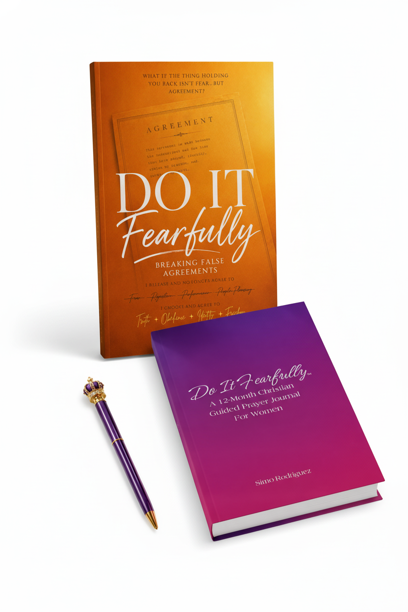 Do It Fearfully Book and Journal Bundle
