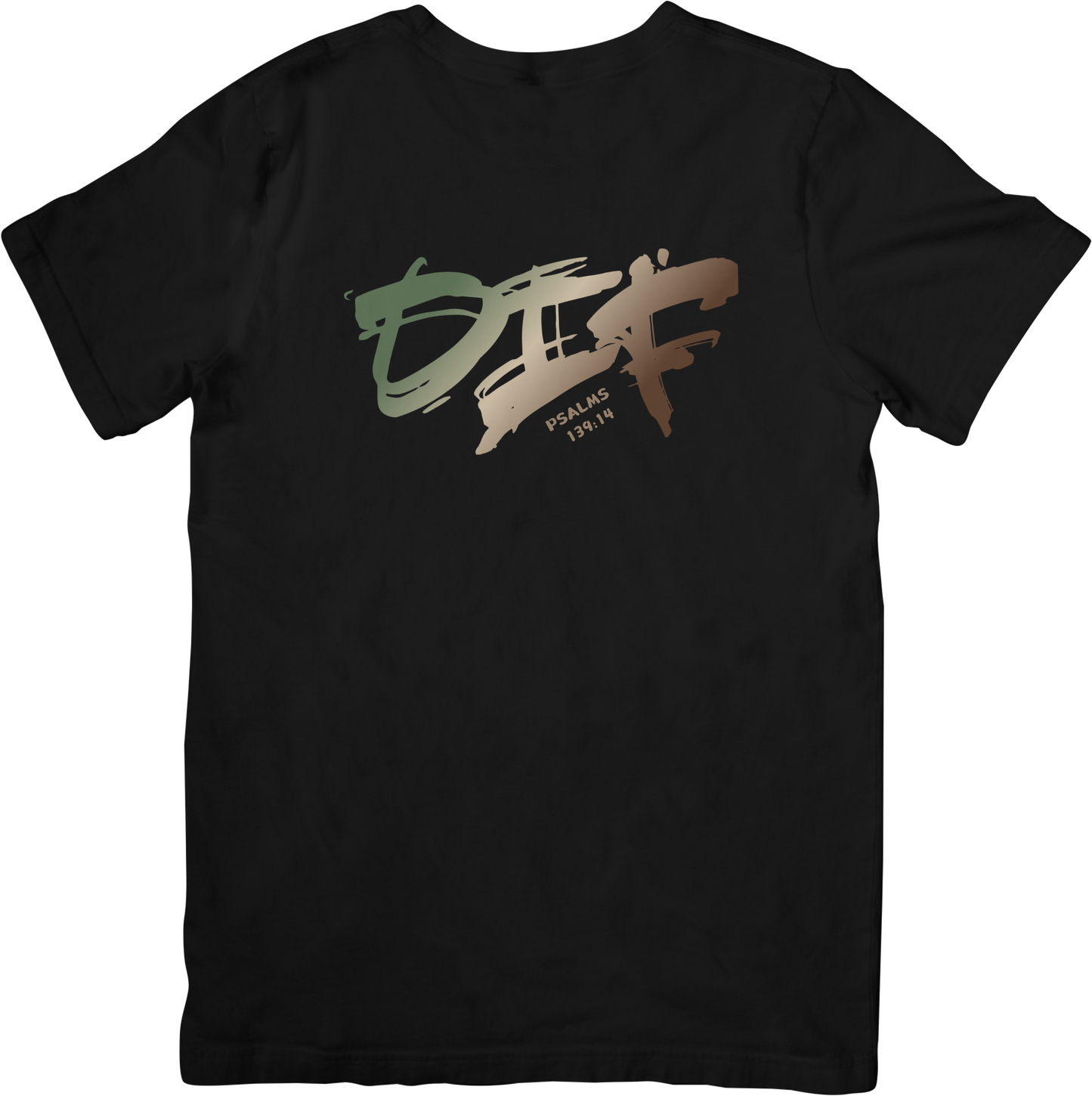 Fun Ombre Tee - Black