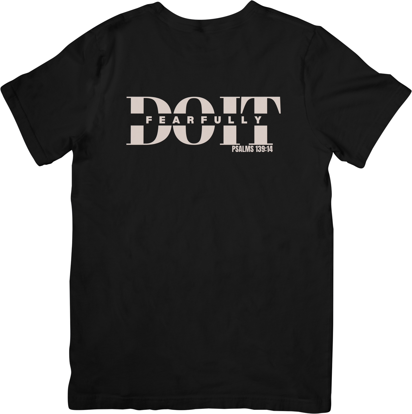 Do It Fearfully Tee - Black
