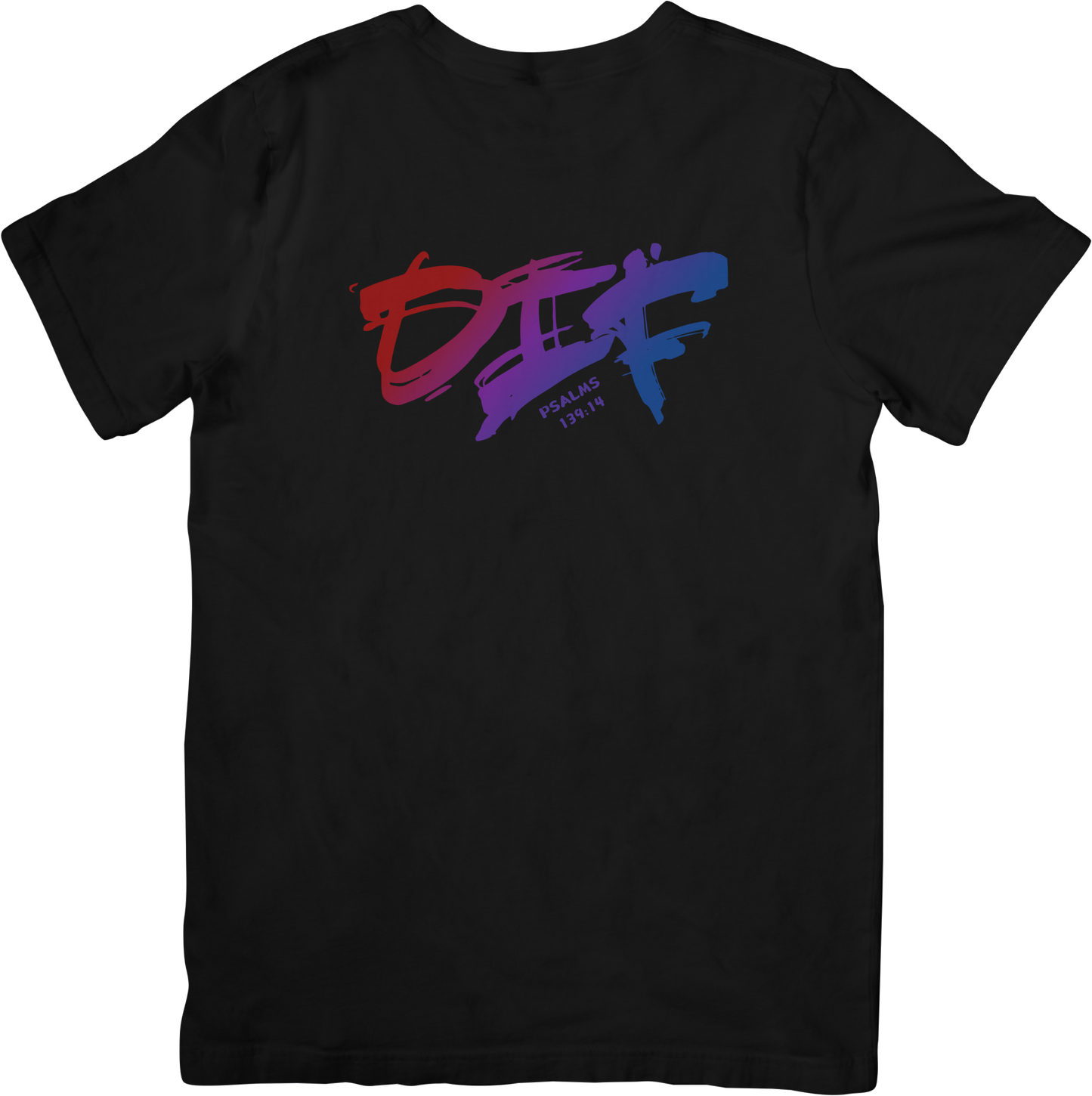 Fun Ombre Tee - Black