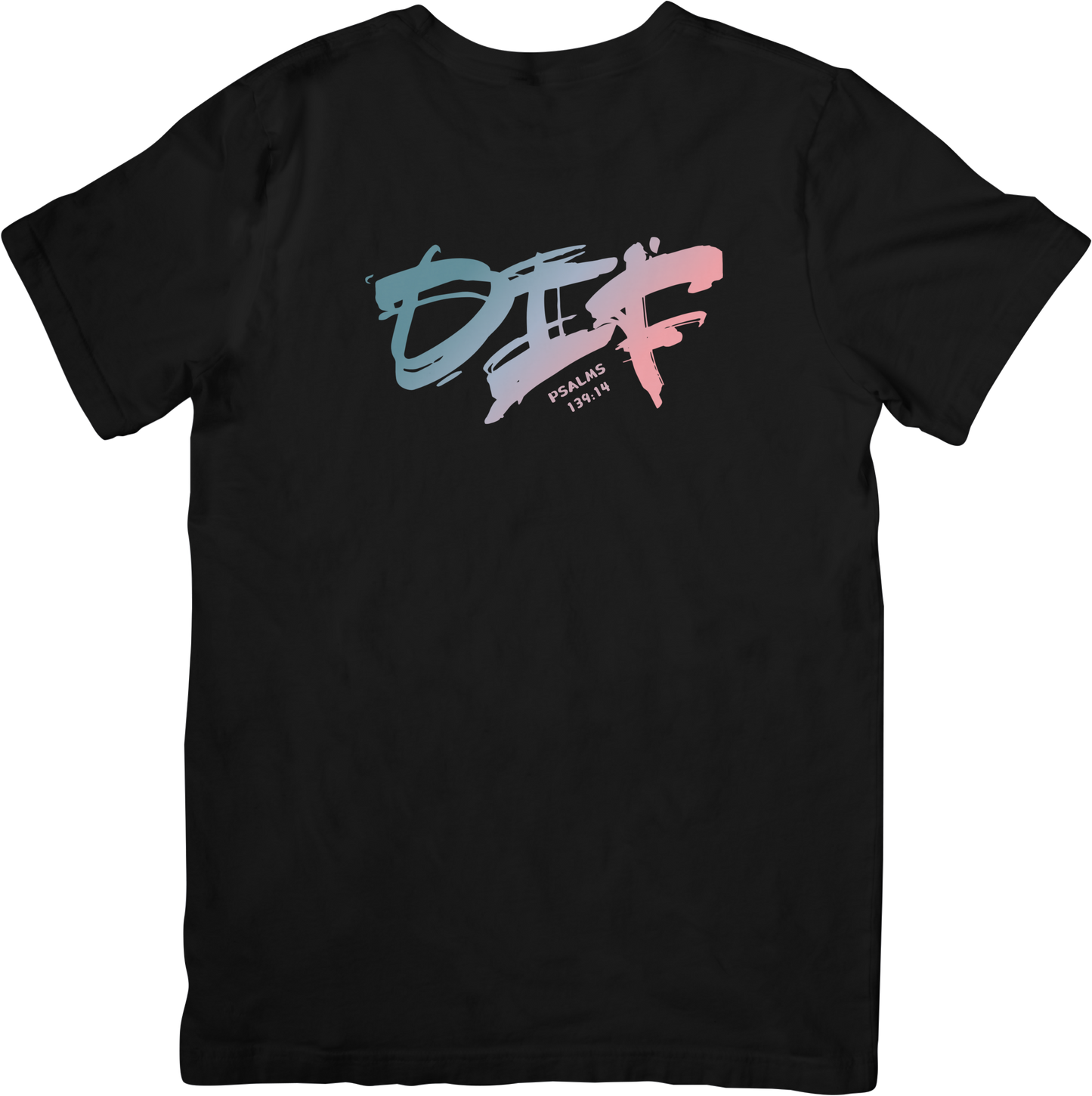 Fun Ombre Tee - Black