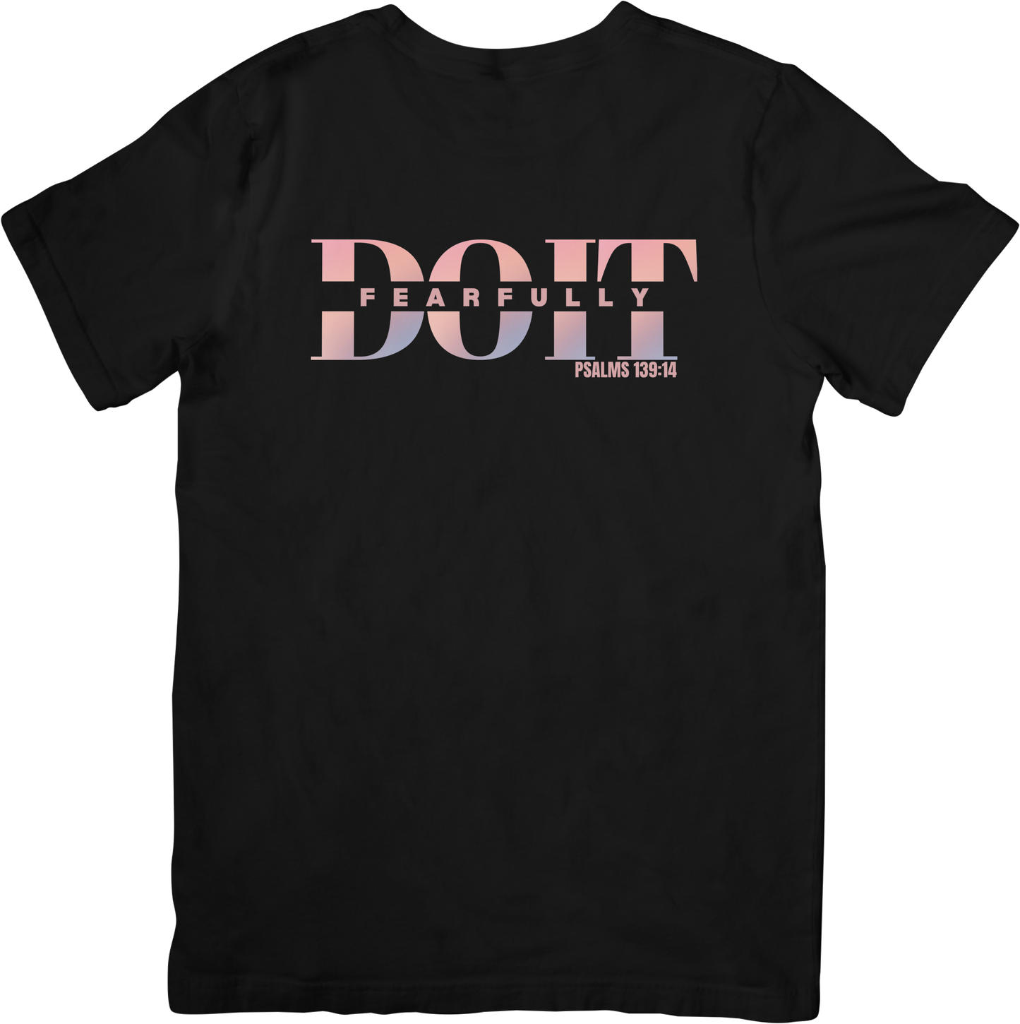 Do It Fearfully Tee - Black