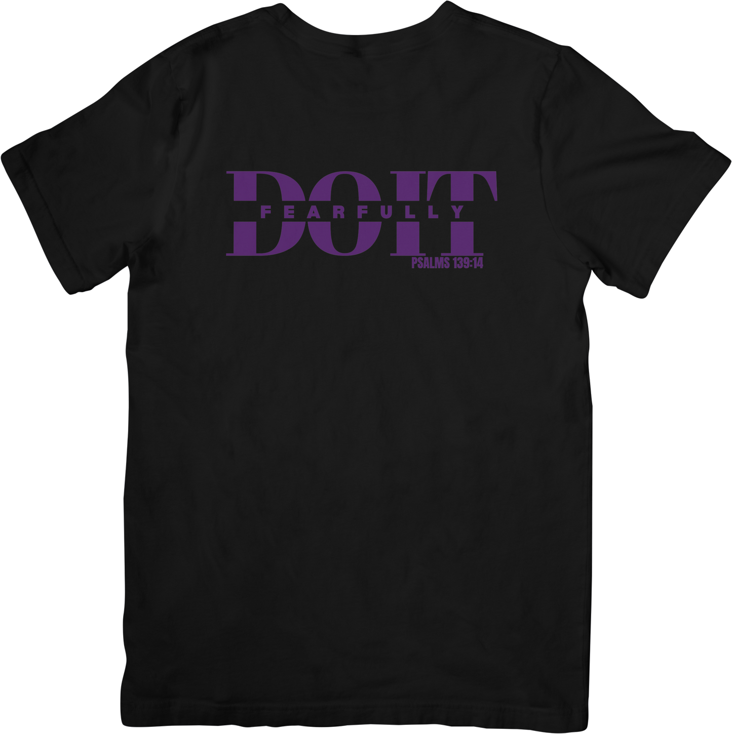 Do It Fearfully Tee - Black