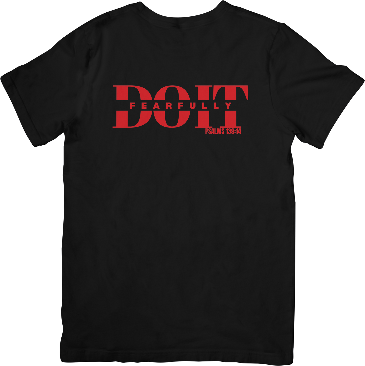 Do It Fearfully Tee - Black