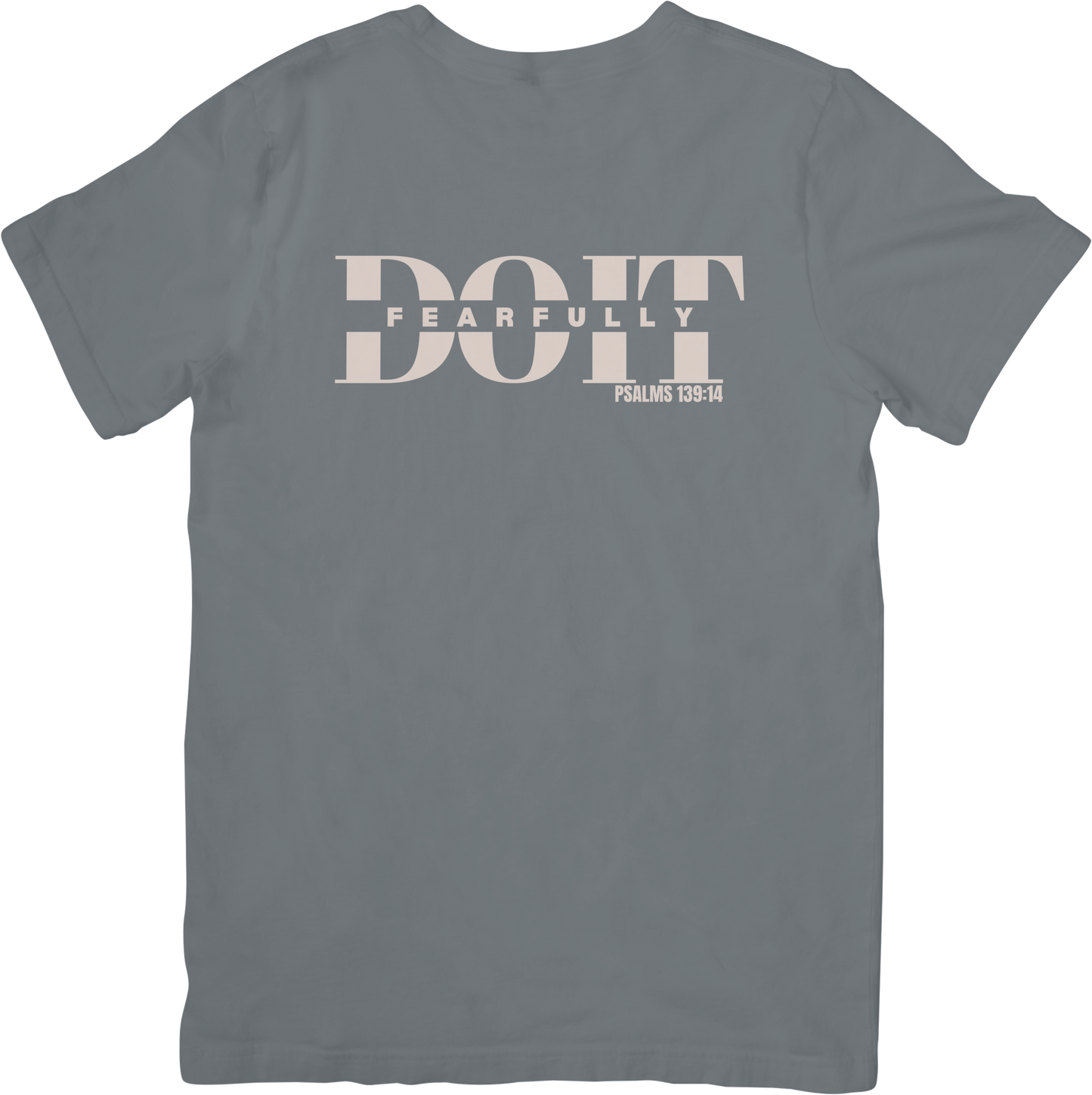 Do It Fearfully Tee - Grey