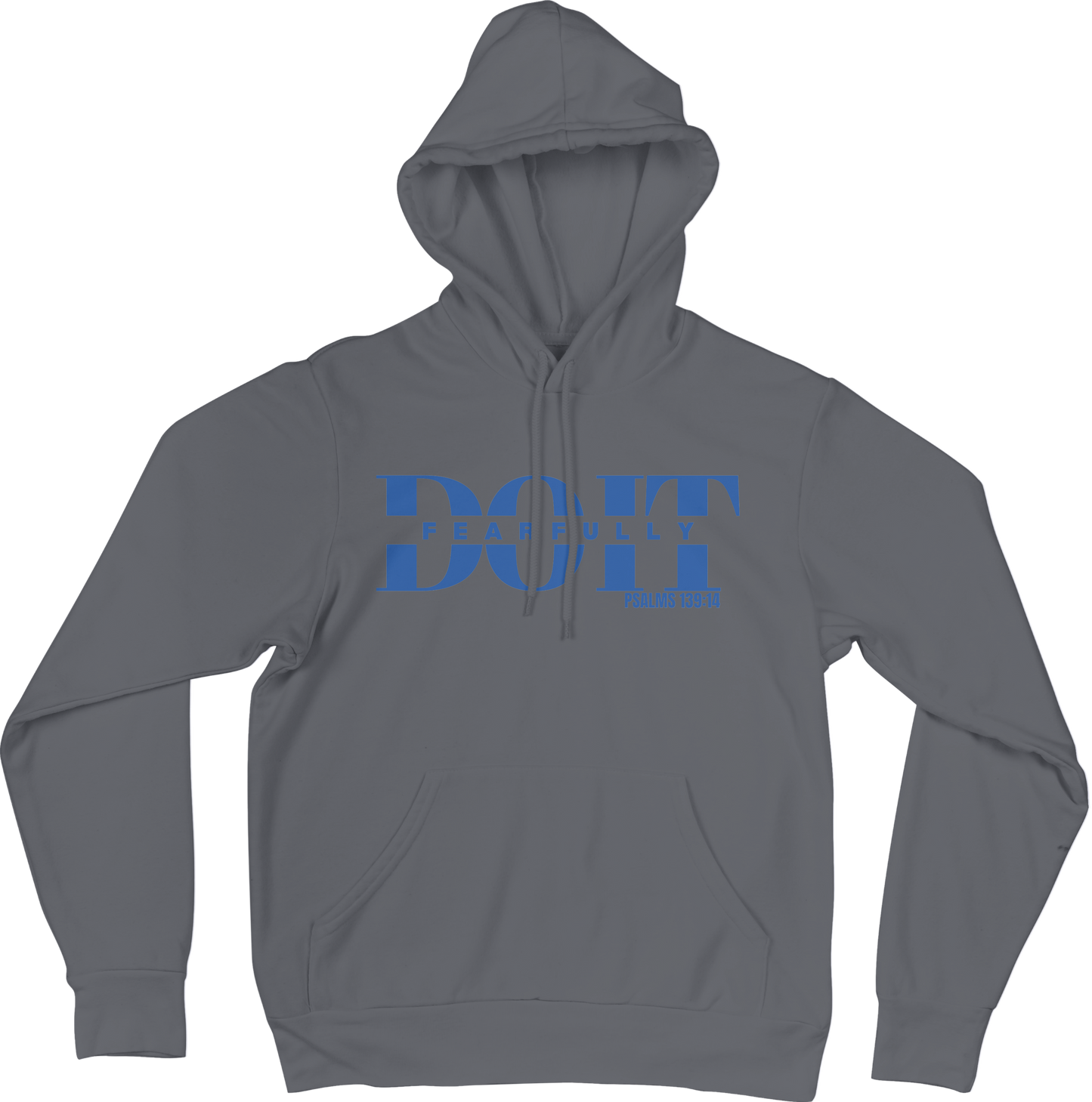 Do It Fearfully Hoodie - Grey
