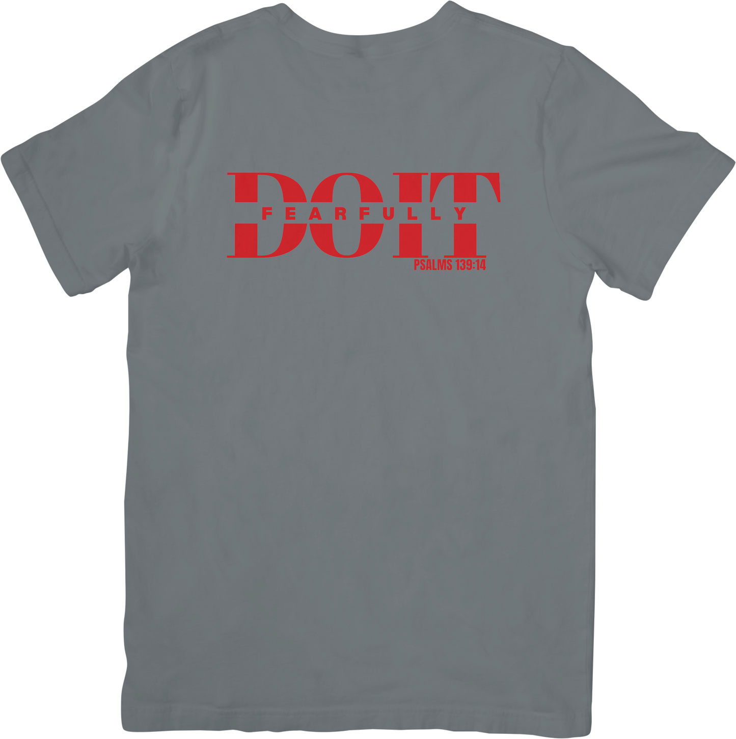 Do It Fearfully Tee - Grey