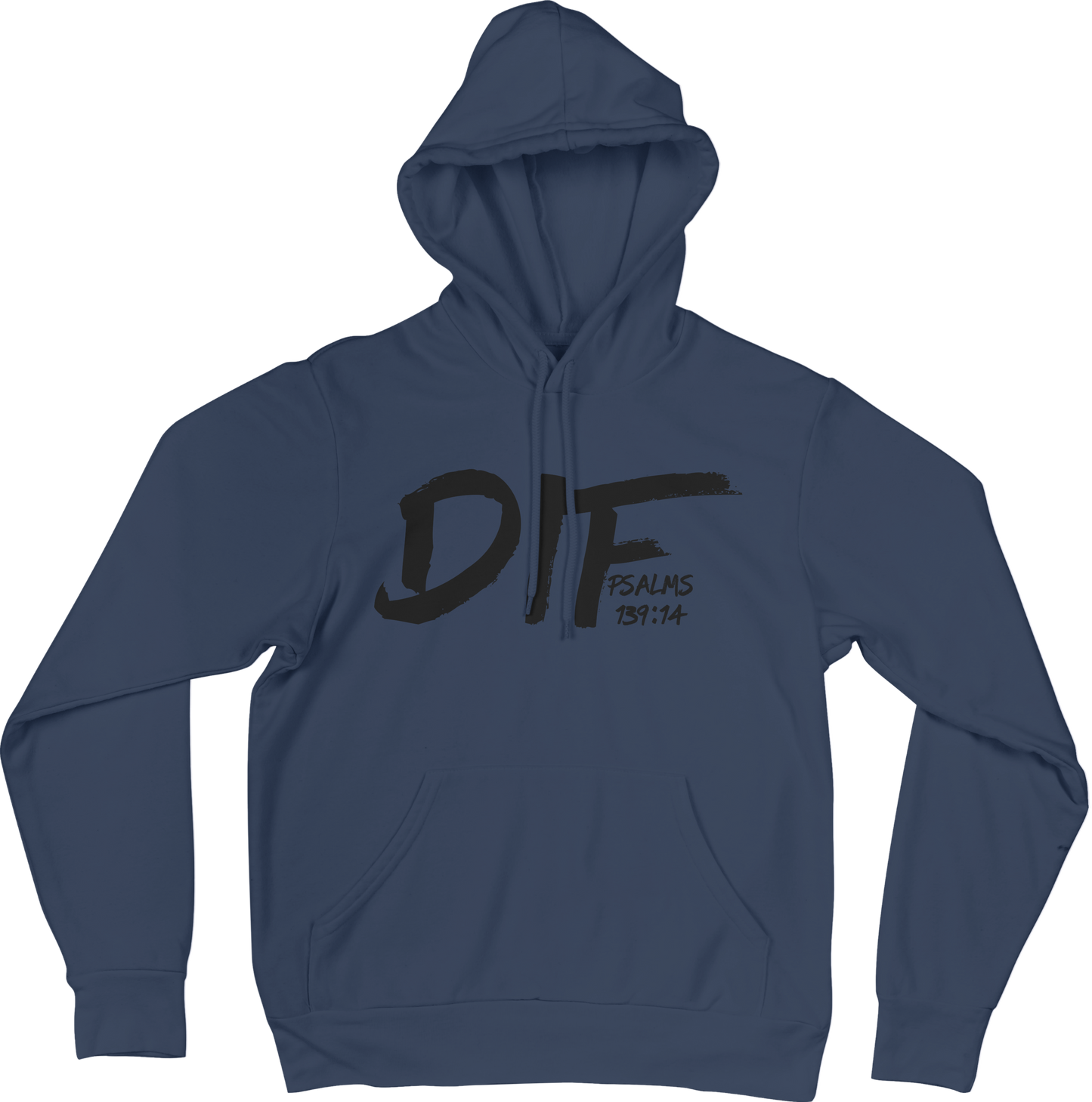 DIF Hoodie Navy Blue