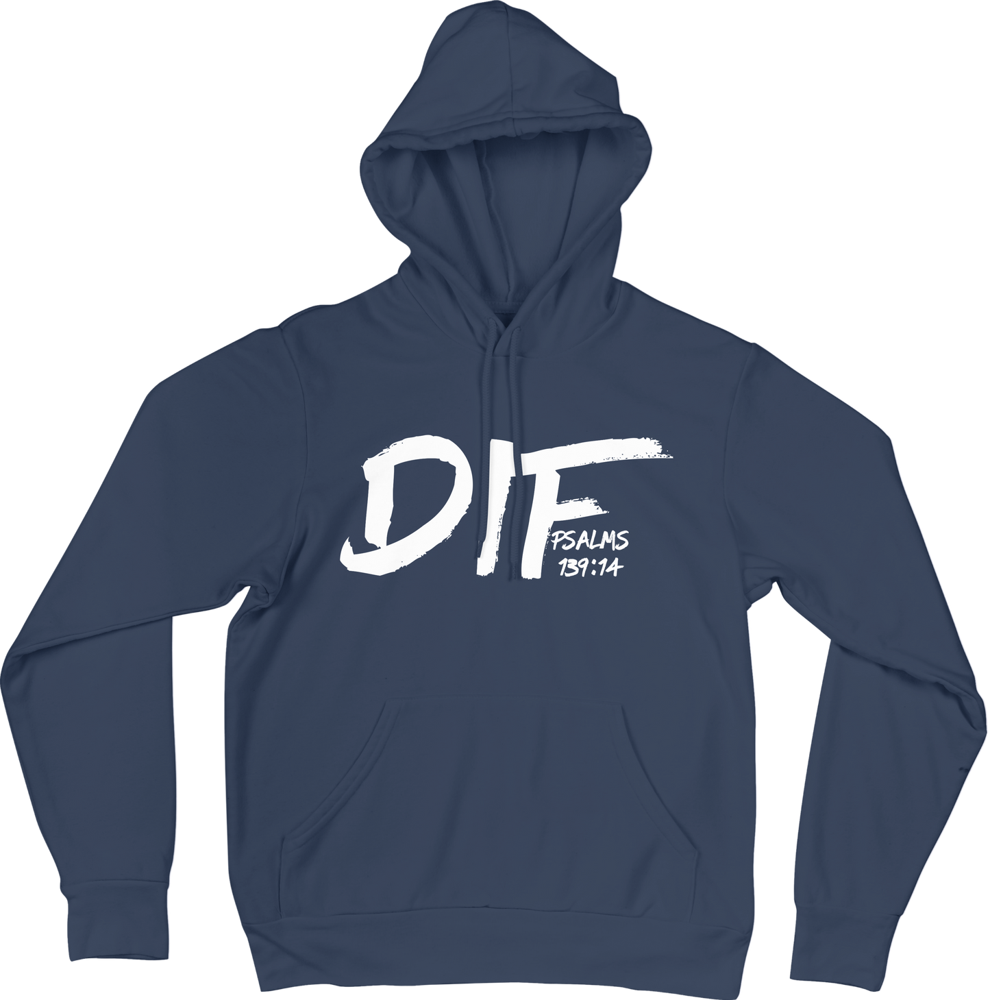 DIF Hoodie Navy Blue