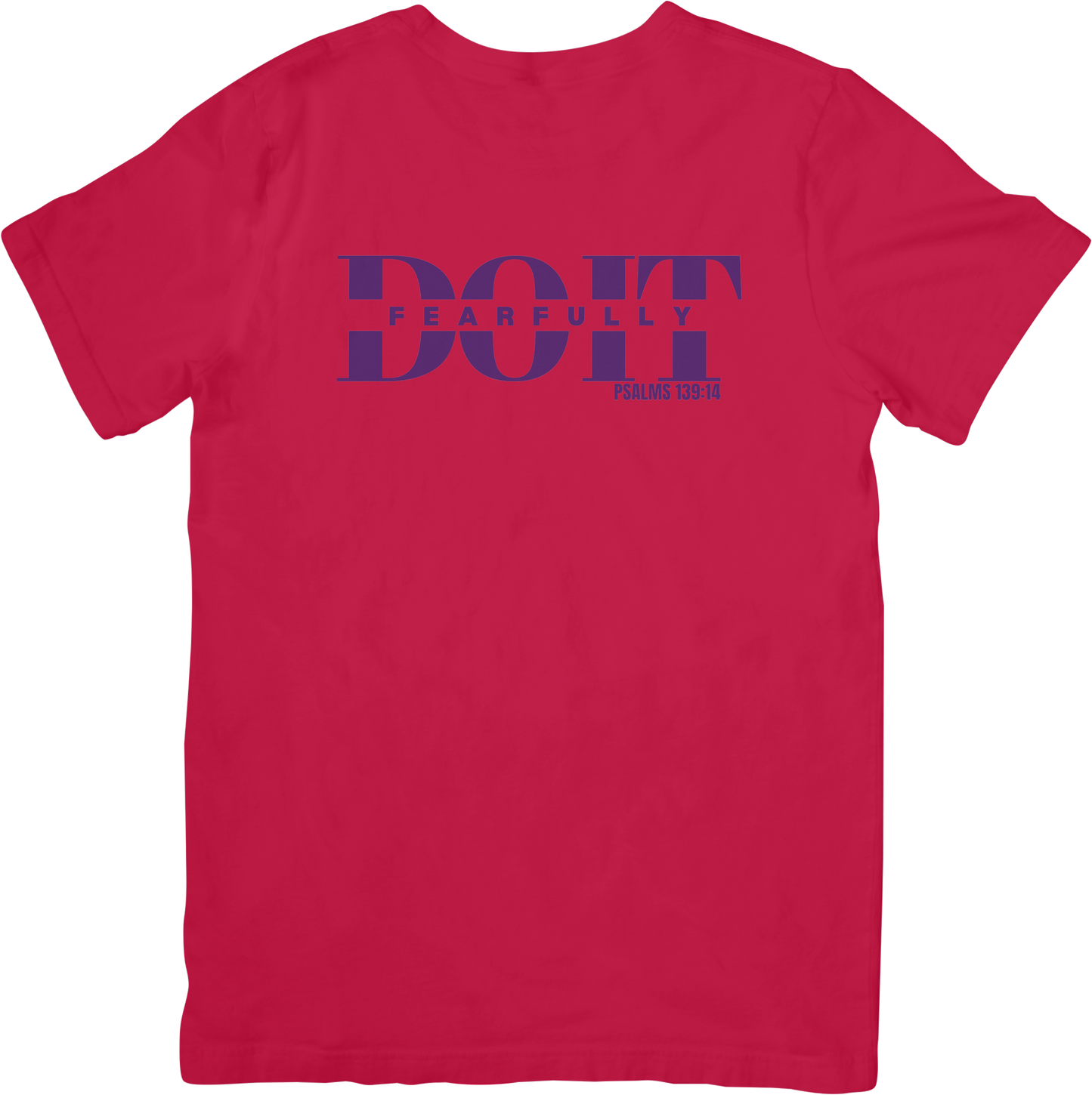 Do It Fearfully Tee - Red