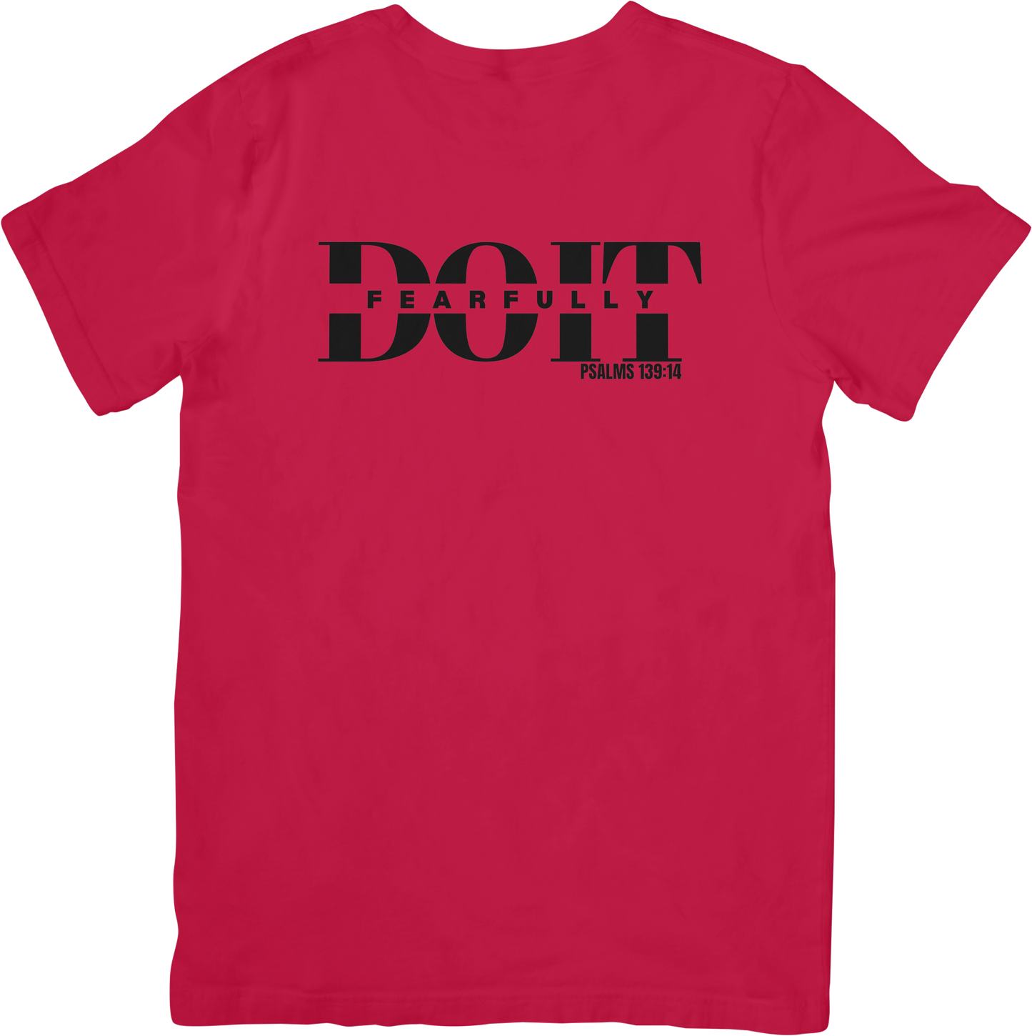 Do It Fearfully Tee - Red