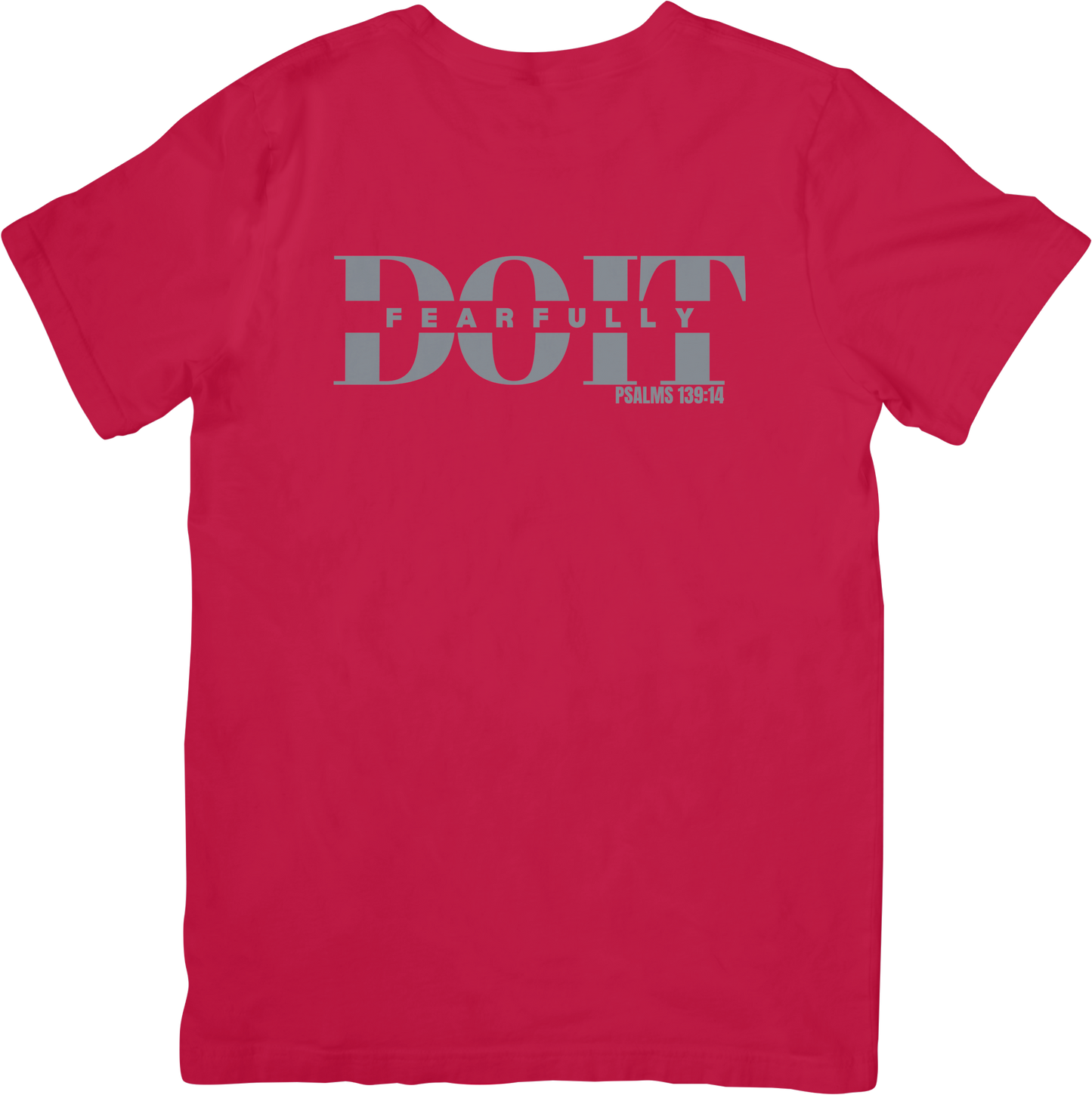 Do It Fearfully Tee - Red