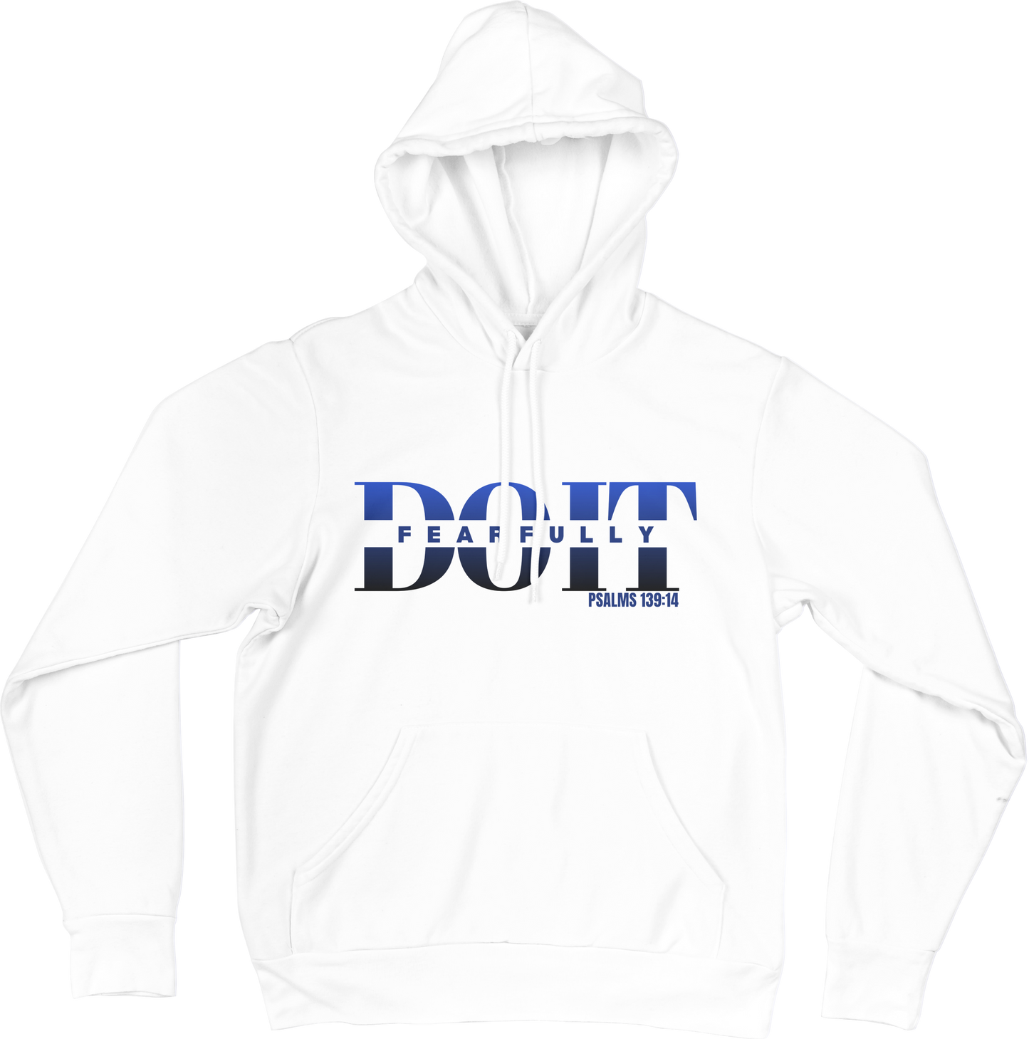 Do It Fearfully Hoodie - White