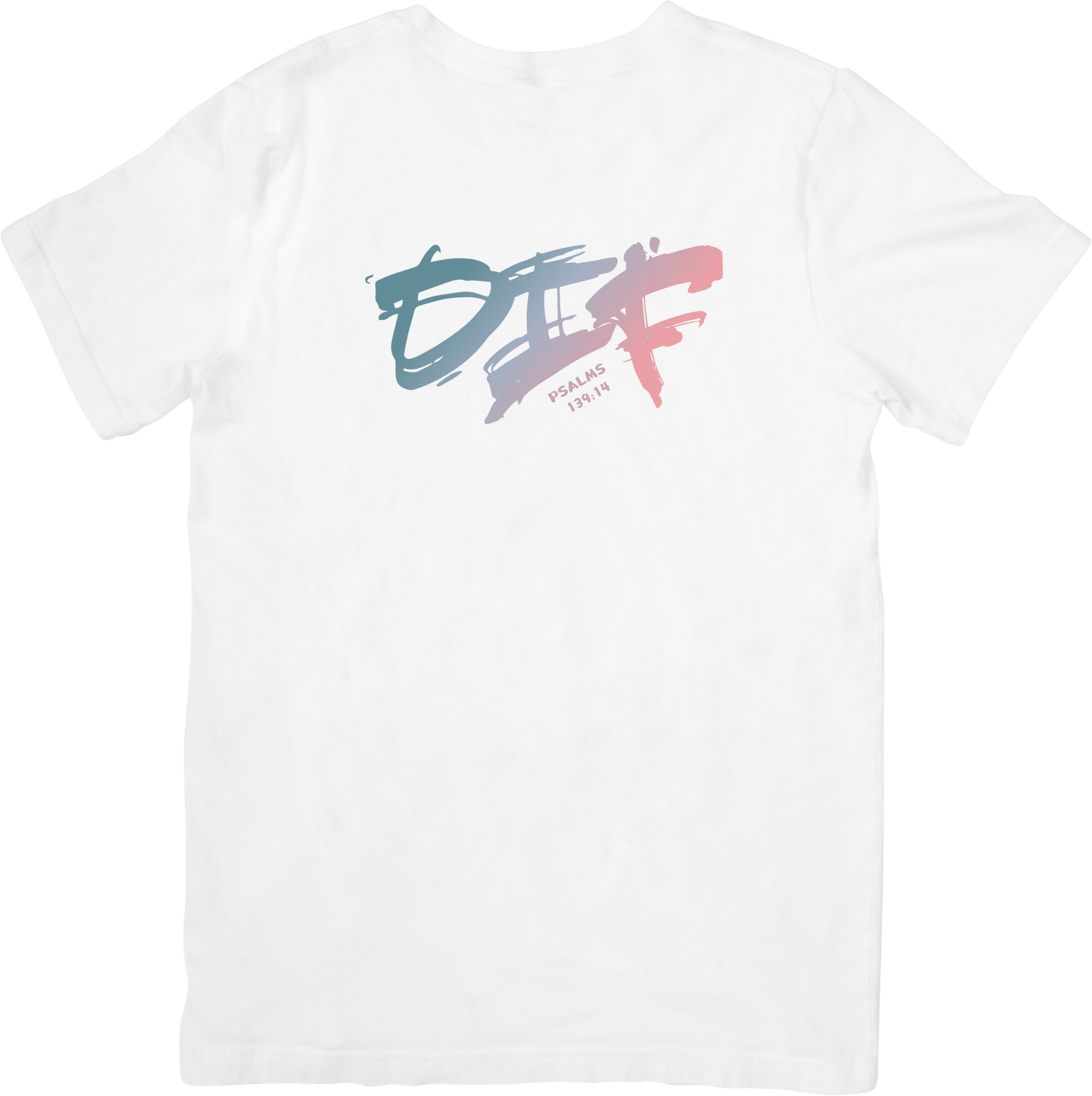Fun Ombre Tee - White