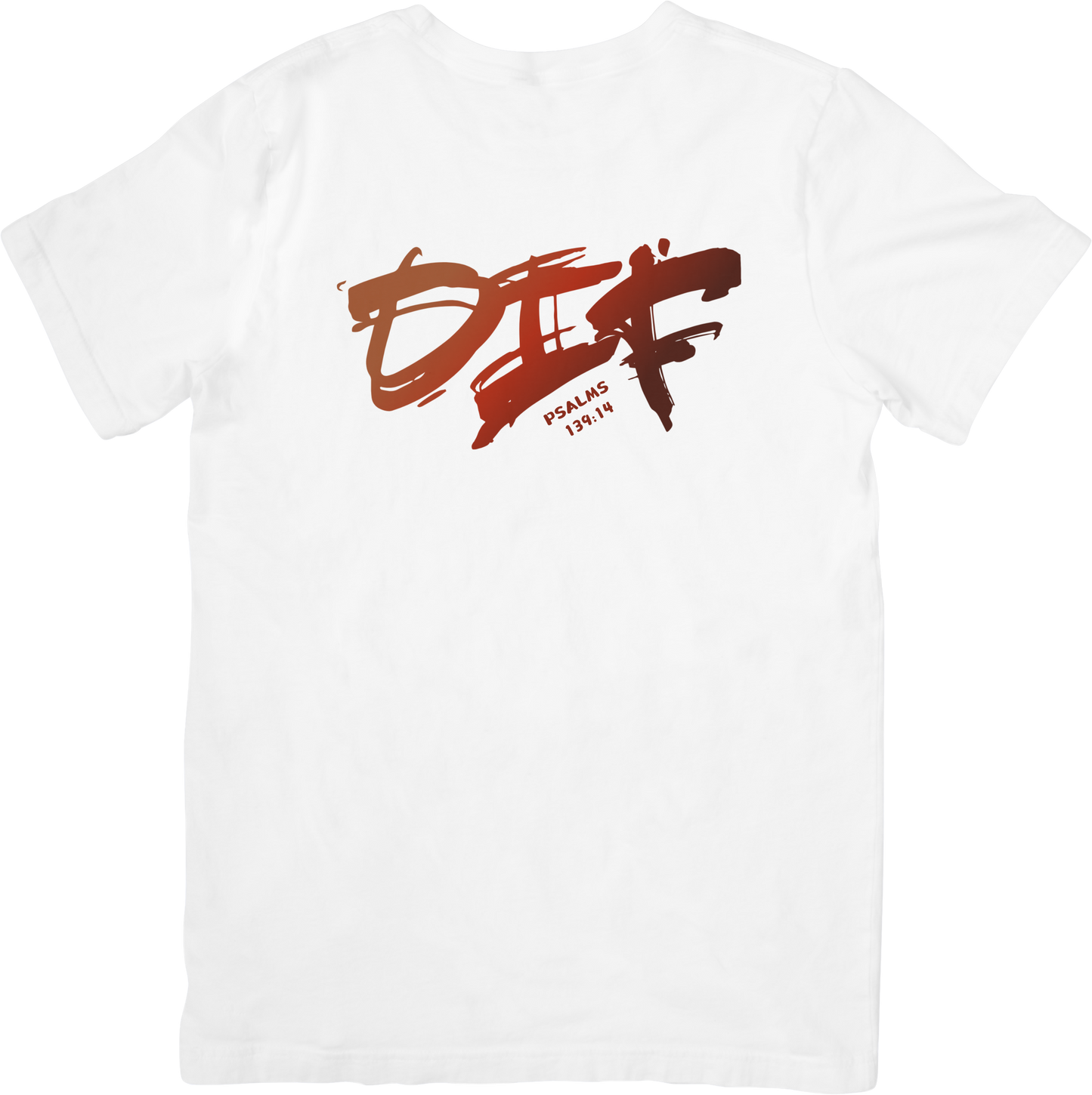 Fun Ombre Tee - White