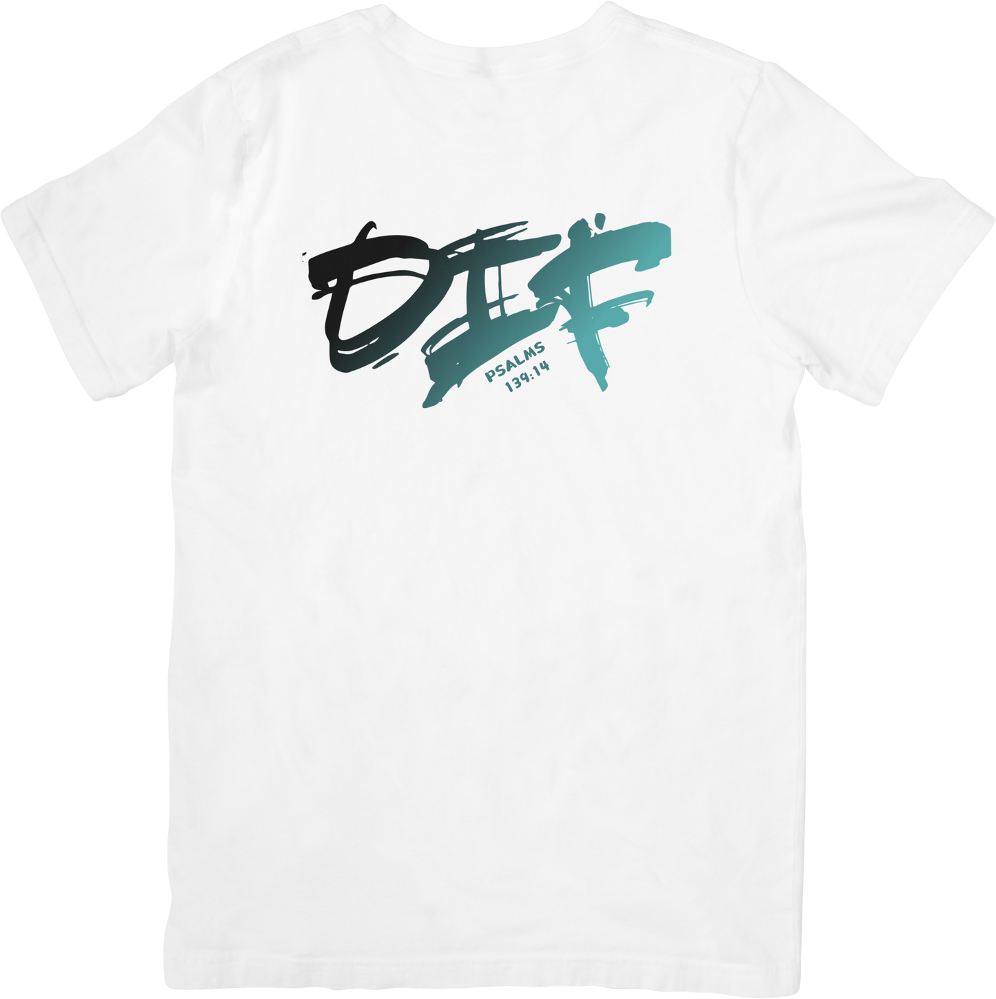 Fun Ombre Tee - White