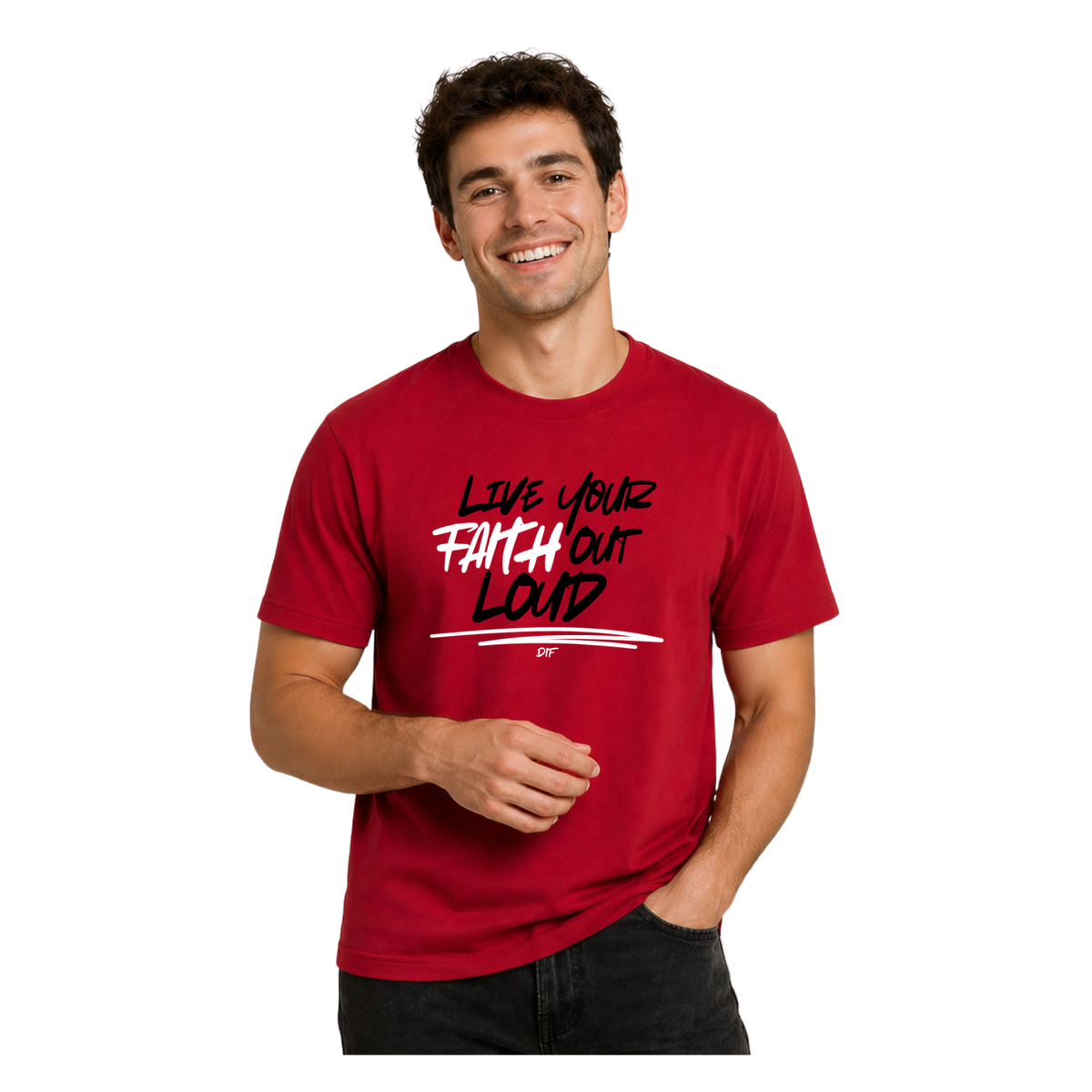 Live Your Faith Out Loud Tee