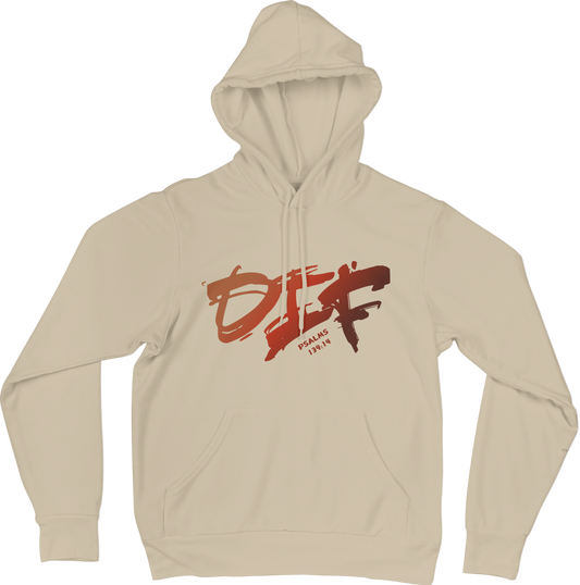 Fun Ombre DIF Unisex Hoodie - Beige