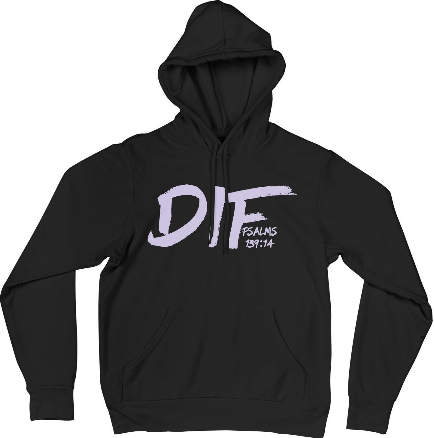 DIF Unisex Hoodie Black