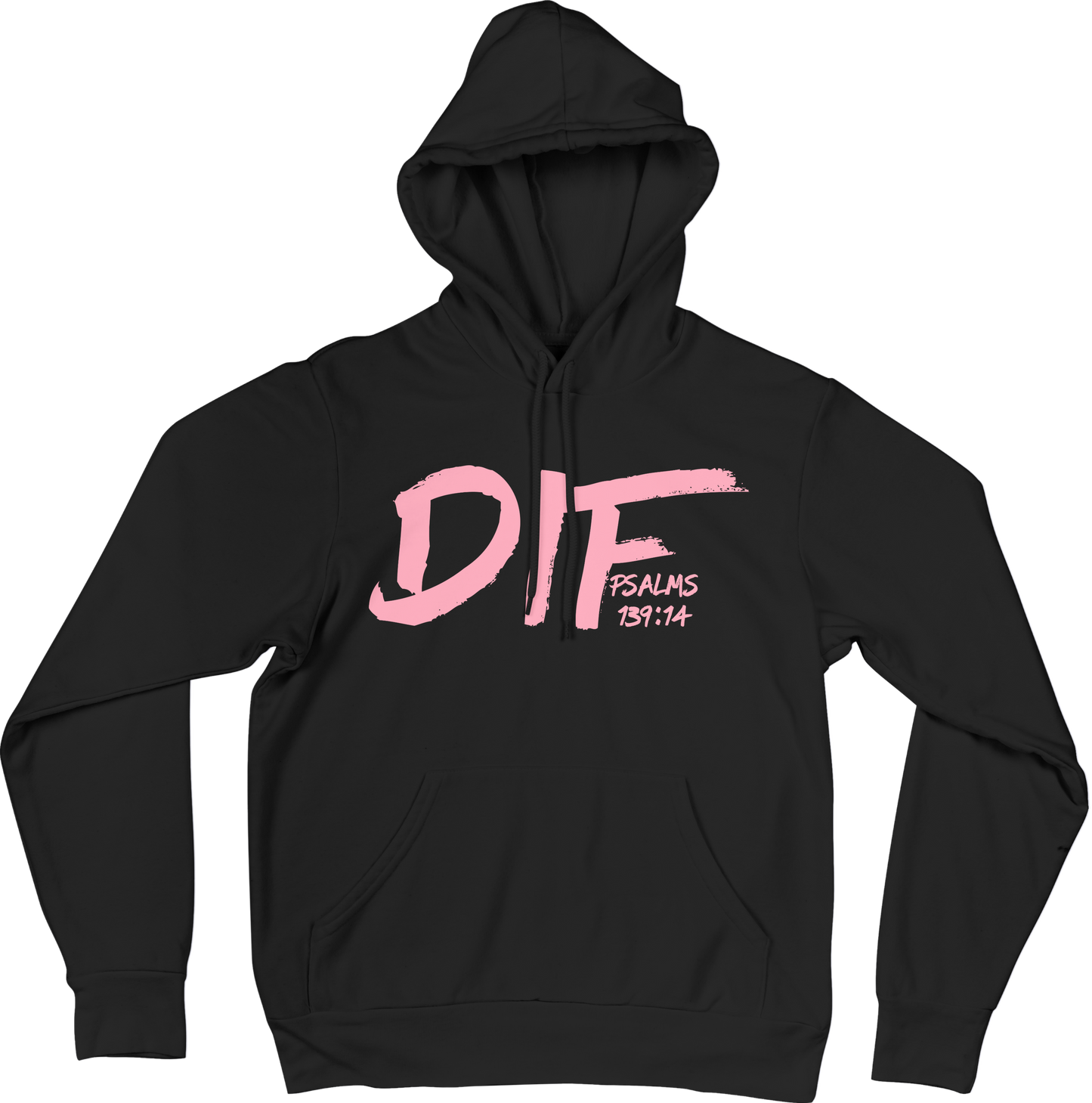 DIF Unisex Hoodie Black