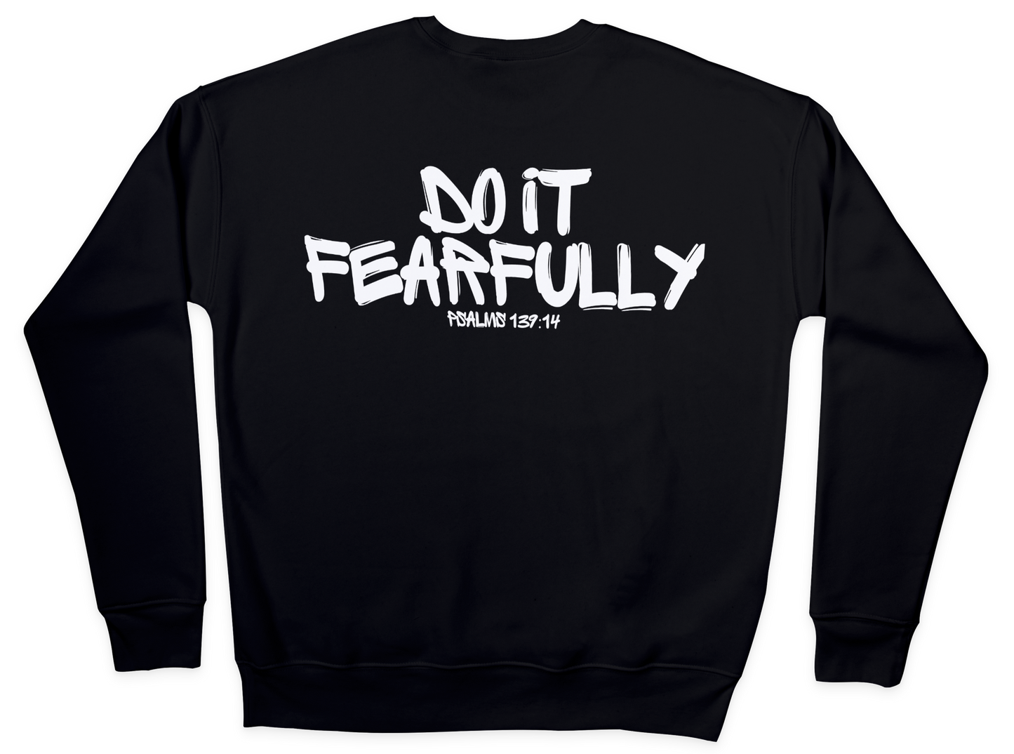 Graffiti Unisex Sweatshirt - Black