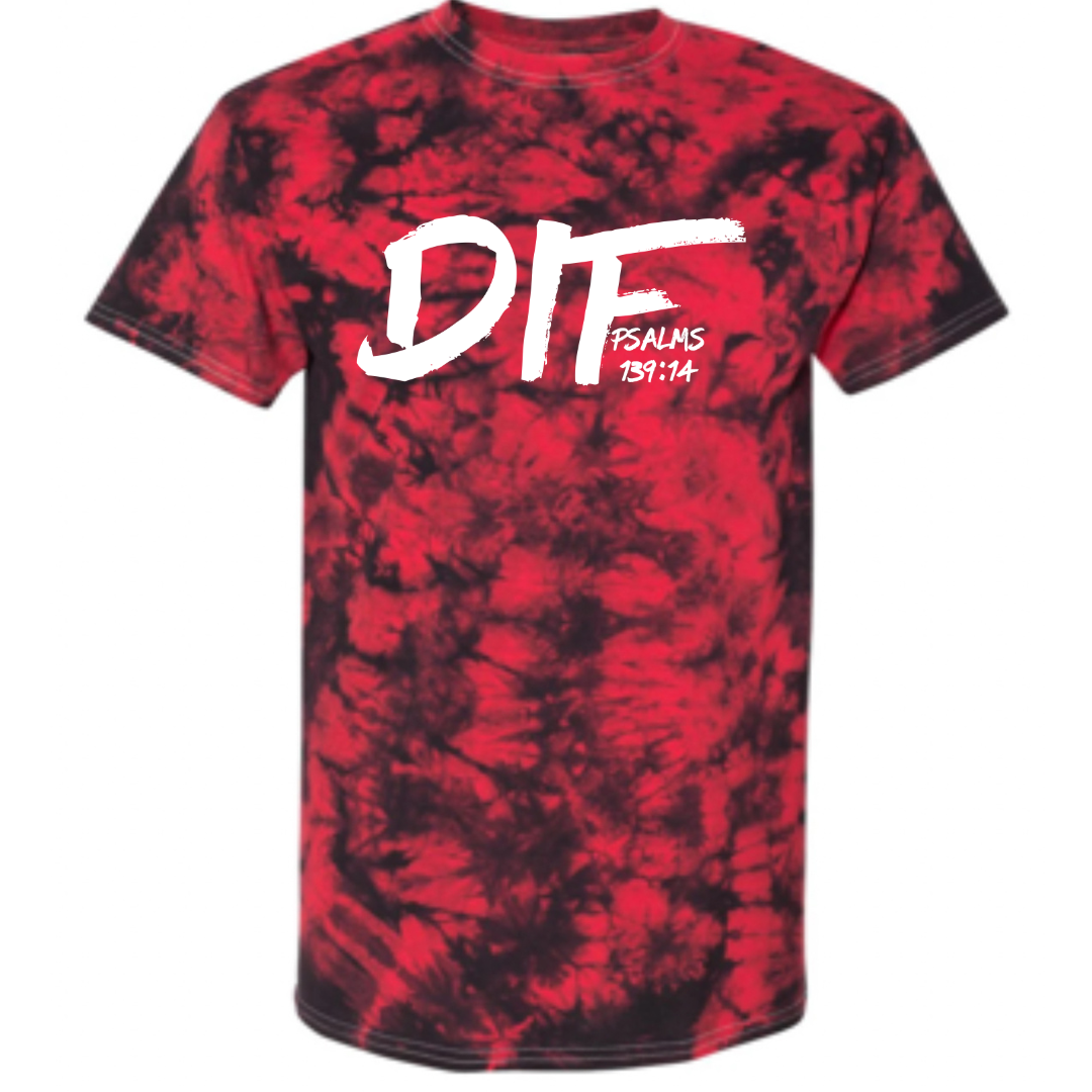 Crystal Tie Dye DIF Unisex Tee