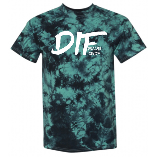 Crystal Tie Dye DIF Unisex Tee