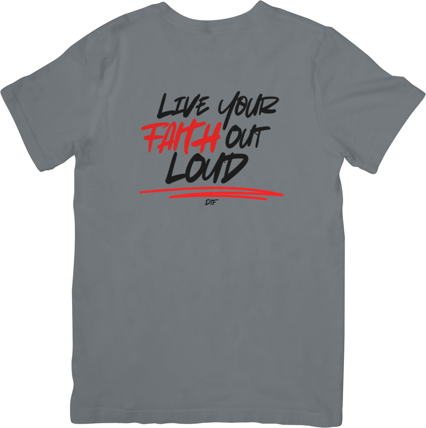 Live Your Faith Tee - Black