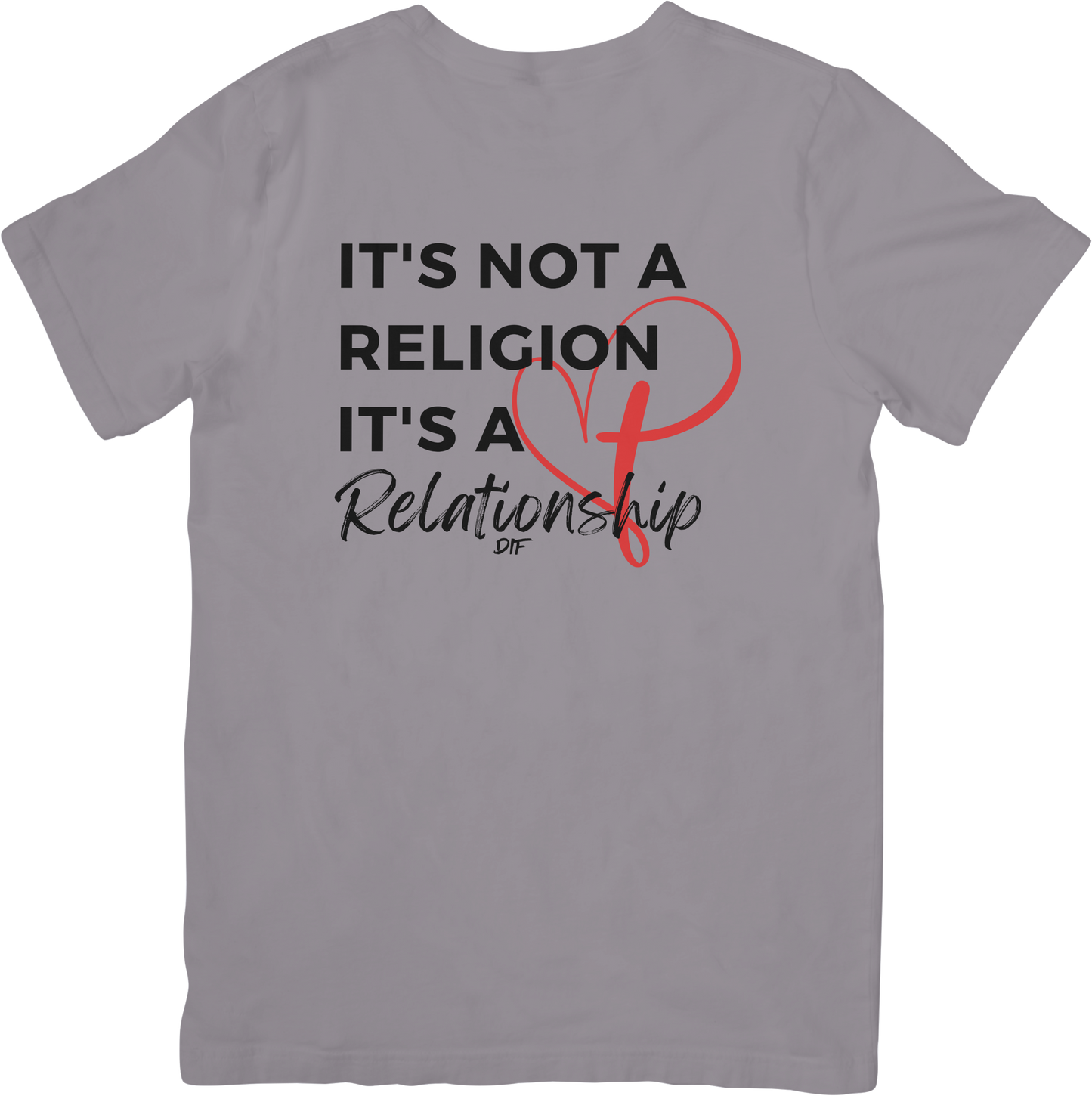 It's Not A Religion w/ Black Print Unisex Tee