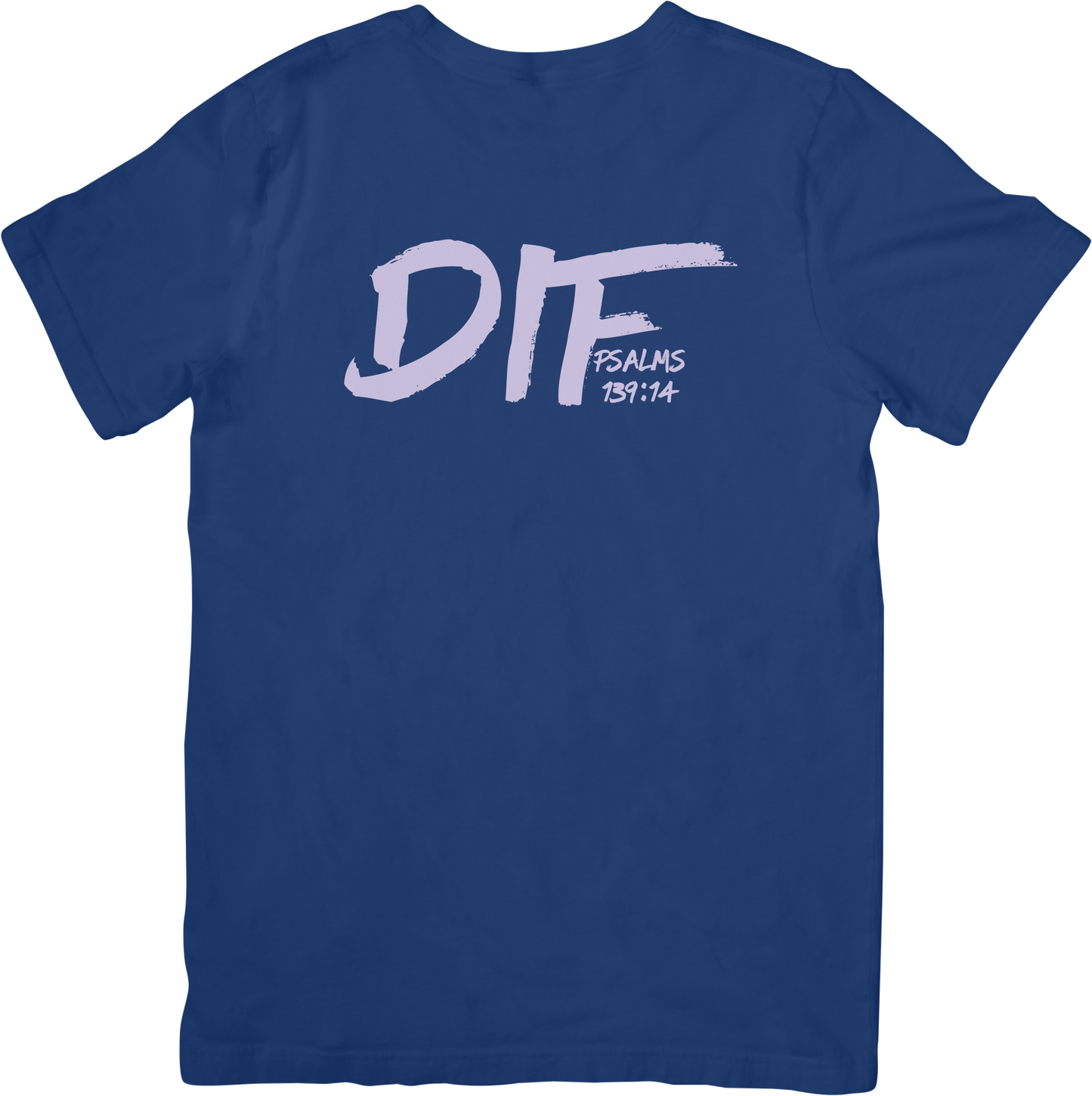 DIF Unisex Tee - Navy Blue