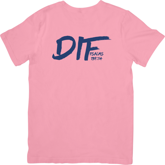 DIF Unisex Tee - Pink