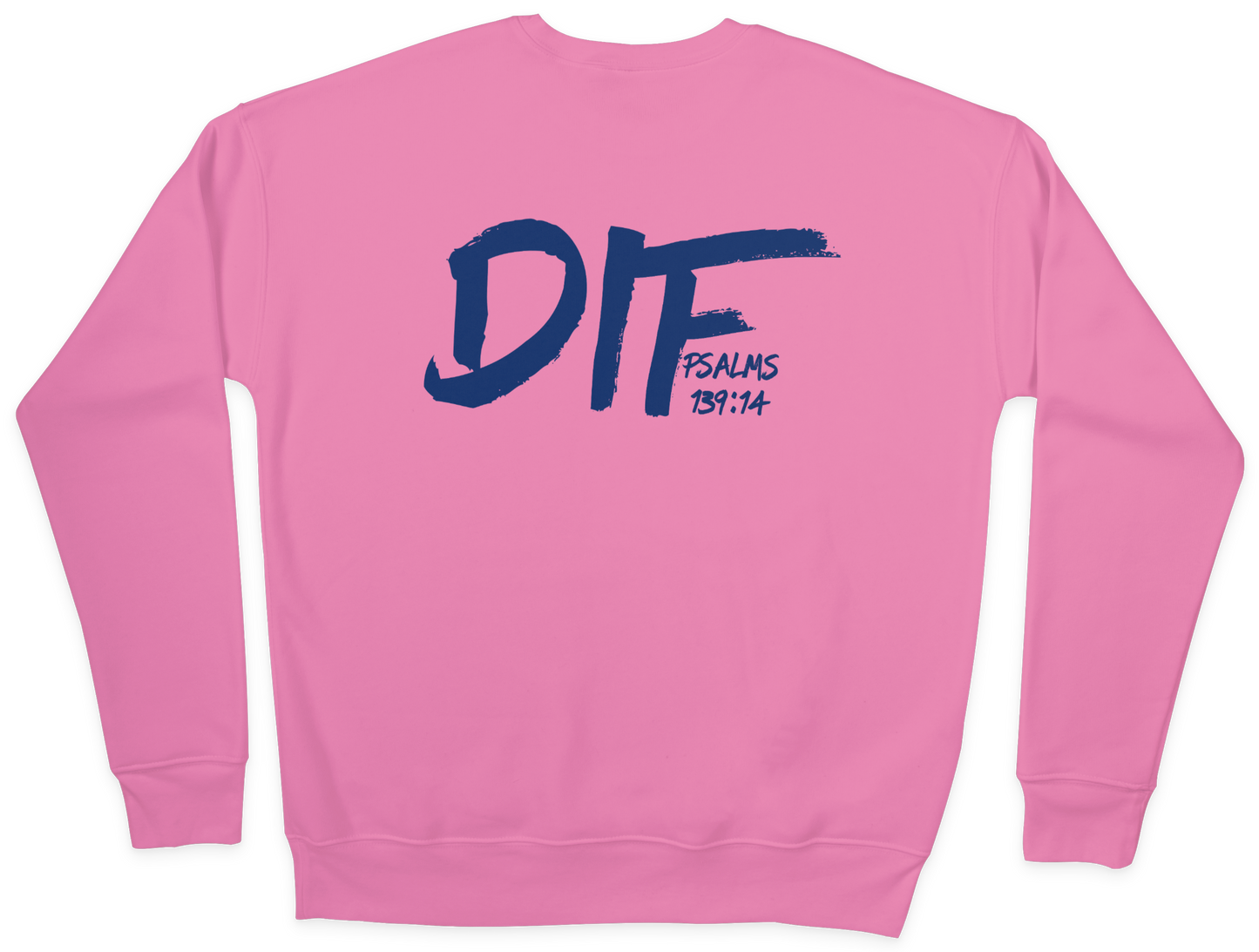 DIF Unisex Sweatshirt - Pink