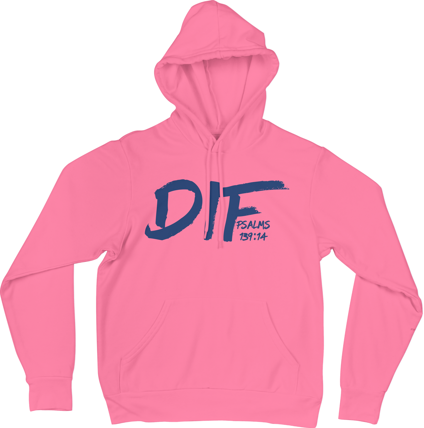 DIF Unisex Hoodie Pink