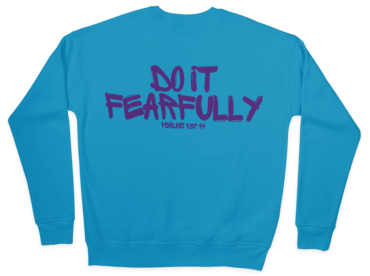 Graffiti Unisex Sweatshirt - Teal