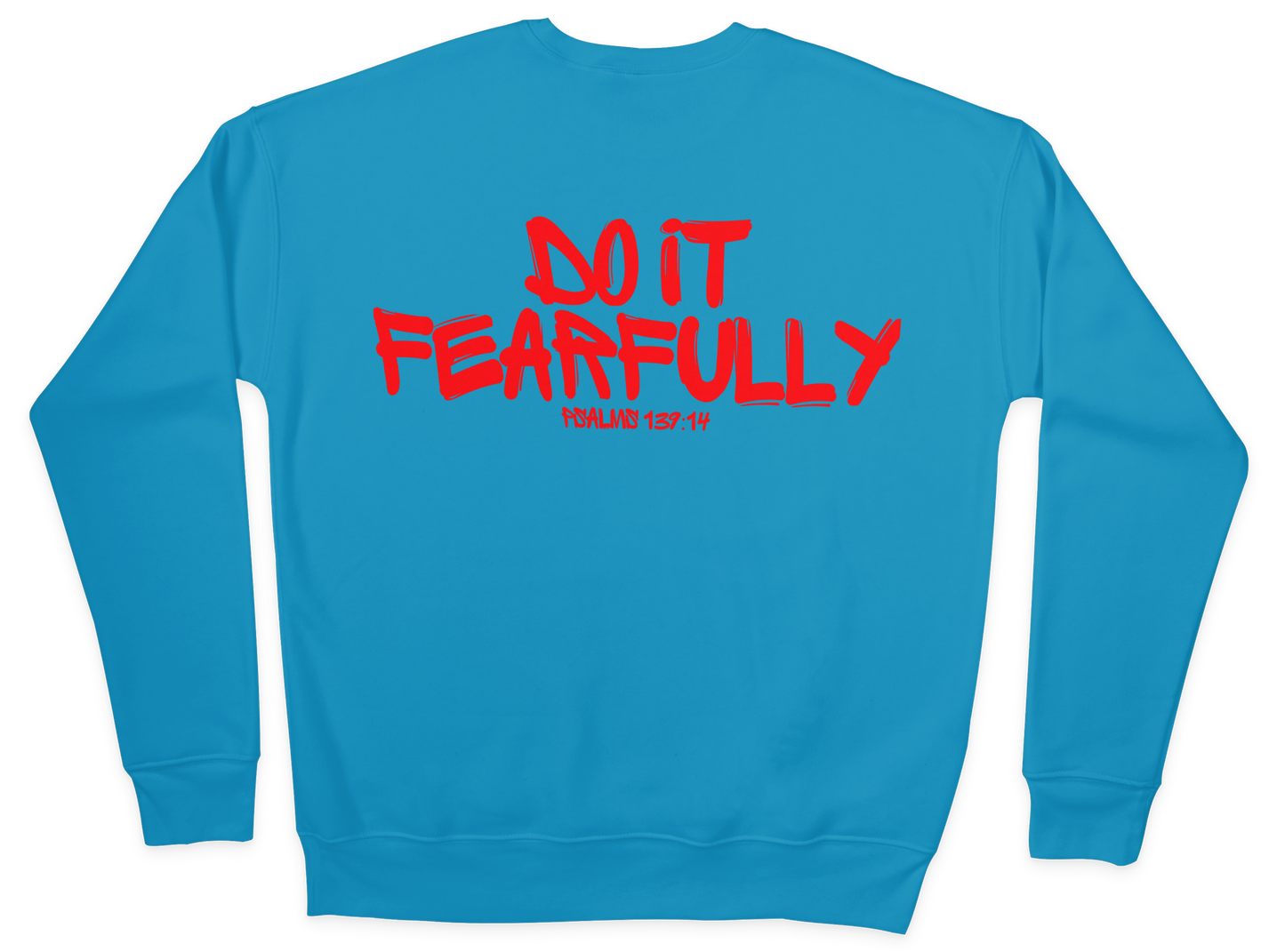 Graffiti Unisex Sweatshirt - Teal