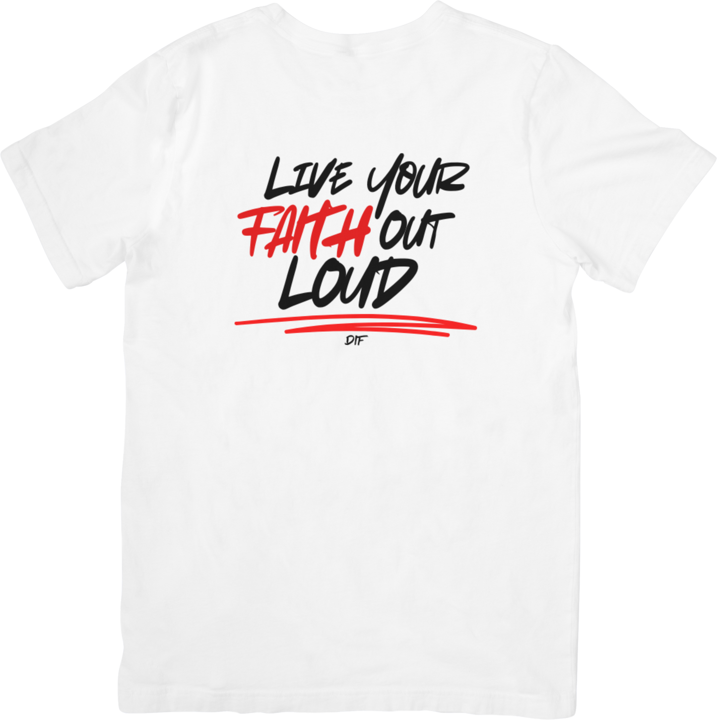 Live Your Faith Tee - Black