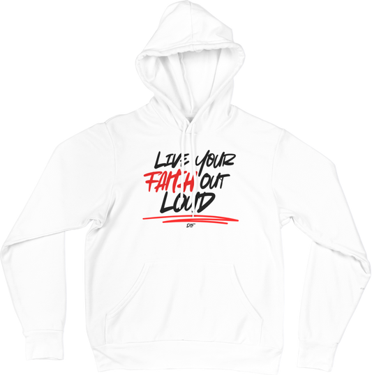 Live Your Faith Unisex Hoodie - Black